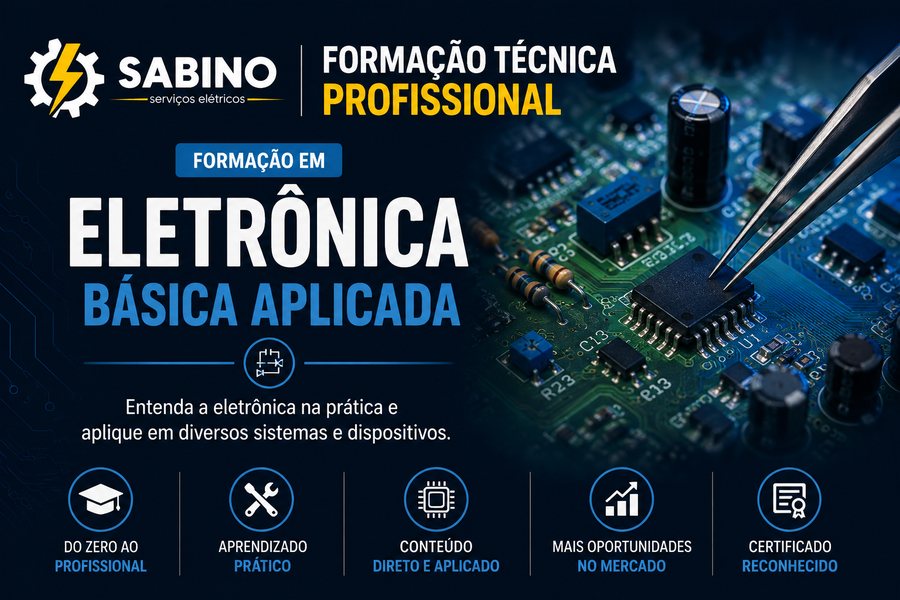 Capa do livro digital Eletrônica Básica Aplicada