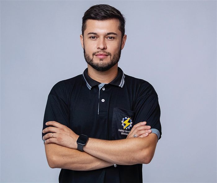 Equipe técnica SABINO Serviços Elétricos